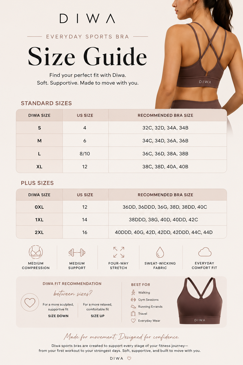 The Diwa Sports Bra