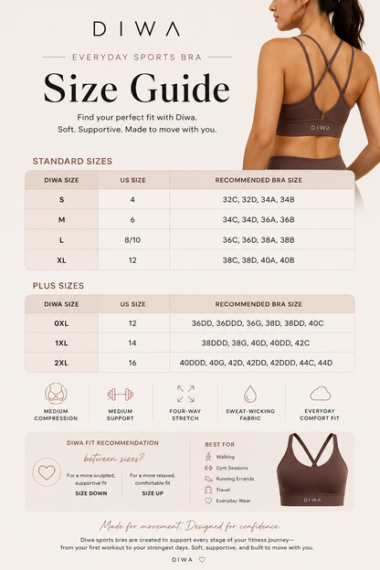 The Diwa Sports Bra